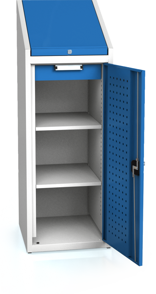 Systemschränke UNI 1410 x 490 x 500 - Fachböden-Schubladen